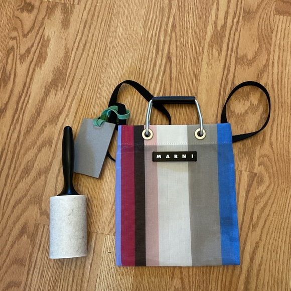 Marni Multicolor Striped Bag - Picture 6 of 6